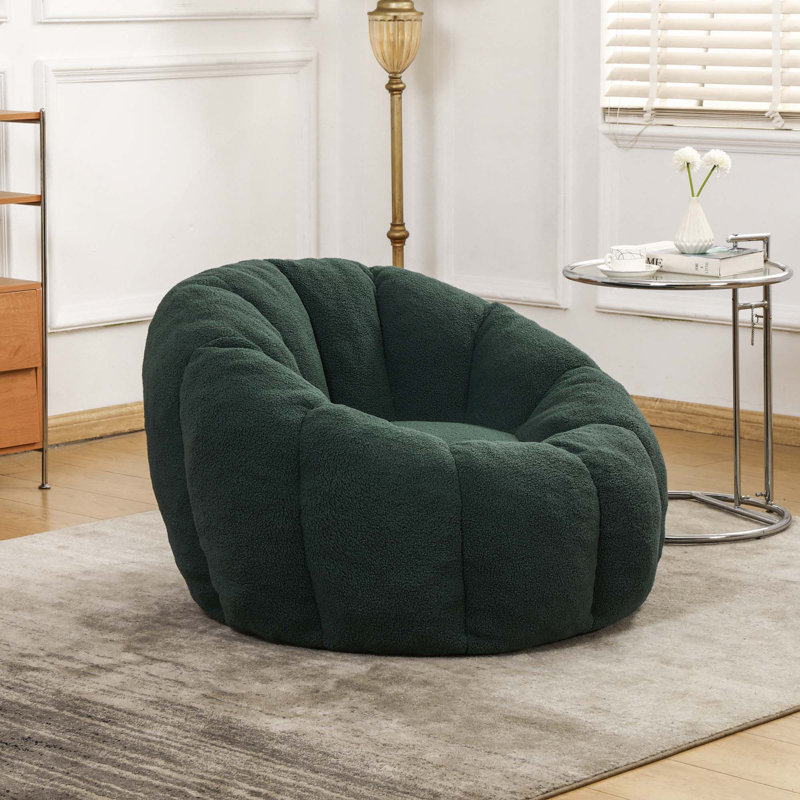 Fauteuil à billes Comfy, Vert (sans repose-pieds)