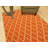 Omara Orange Flatweave Wool Area Rug-214943992