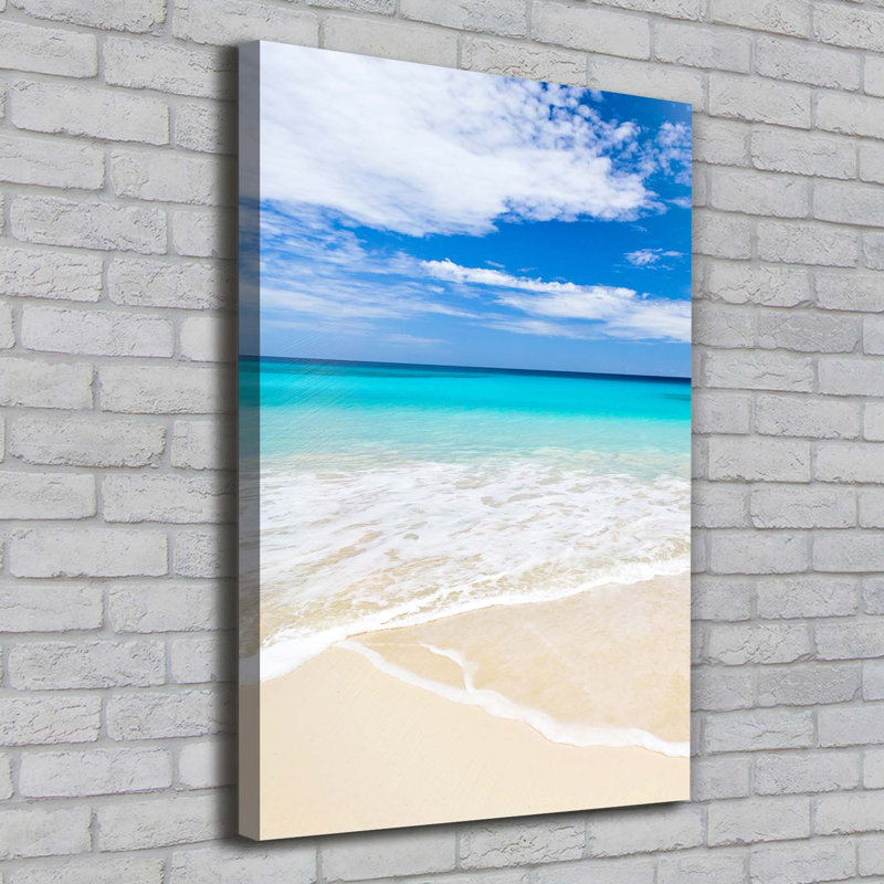 Tropical Beach - Wrapped Canvas Print