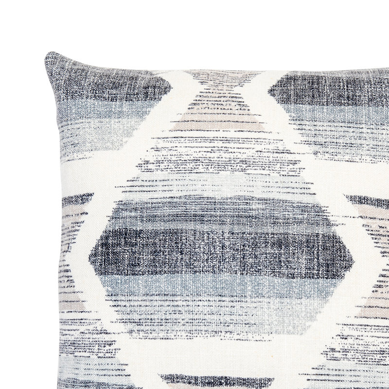 Taie décorative 100% coton, Gris charbon, Très grand