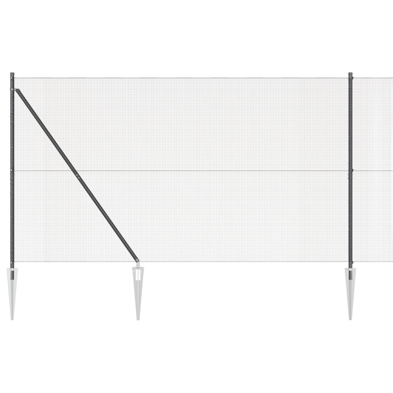 150 cm H x 2500 cm W Steel Fencing Kits Fencing