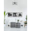 «Gray Barn House Triptych», ensemble de 3 reproductions de photos sur papier encadrées-29546528