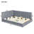 Full Upholstered Daybed/Sofa Bed Frame, Velvet-1306364234