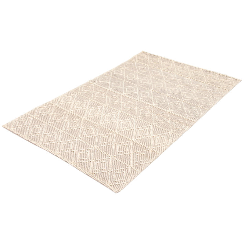 Tapis crème nouvel âge unique 5 pi x 8 pi 3 po Hendrex