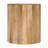 Millbury 20"W Solid Mango Wood Contemporary Round End Table-1848328983