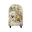Armoire arquée avec tablettes et portes