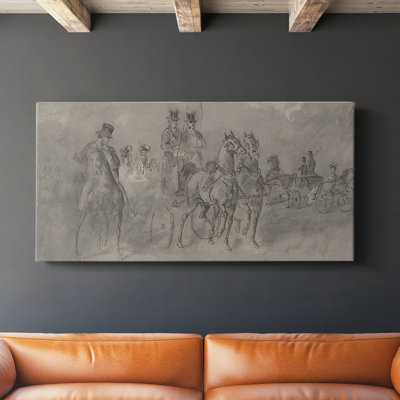 Série abstraite - CMXII - Toile tendue avec châssis - Prêt à accrocher