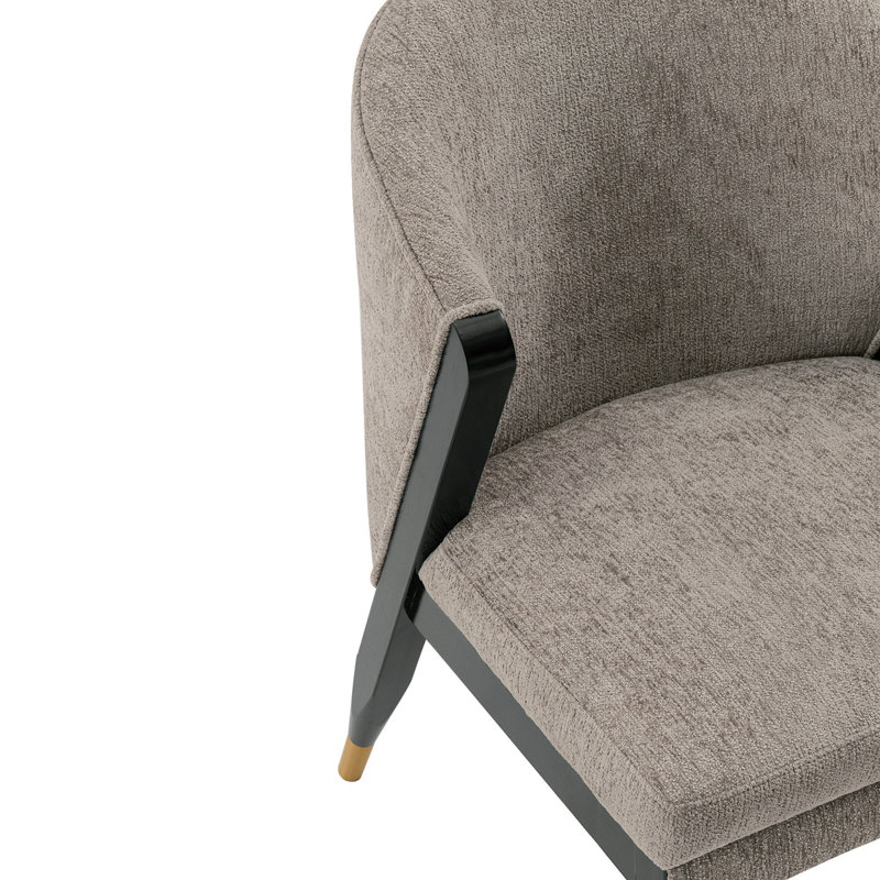 Chaise Ola, Gris Pierre