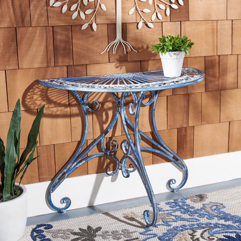 Annalise Accent Table, Blue
