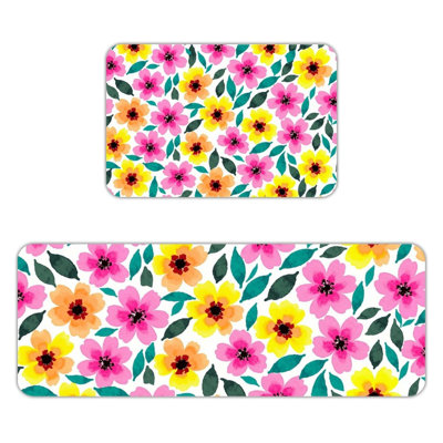 Ensemble de tapis de sol en flanelle 2 pièces