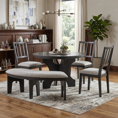 Ensemble de table de salle à manger 5 pièces Rustic Charm