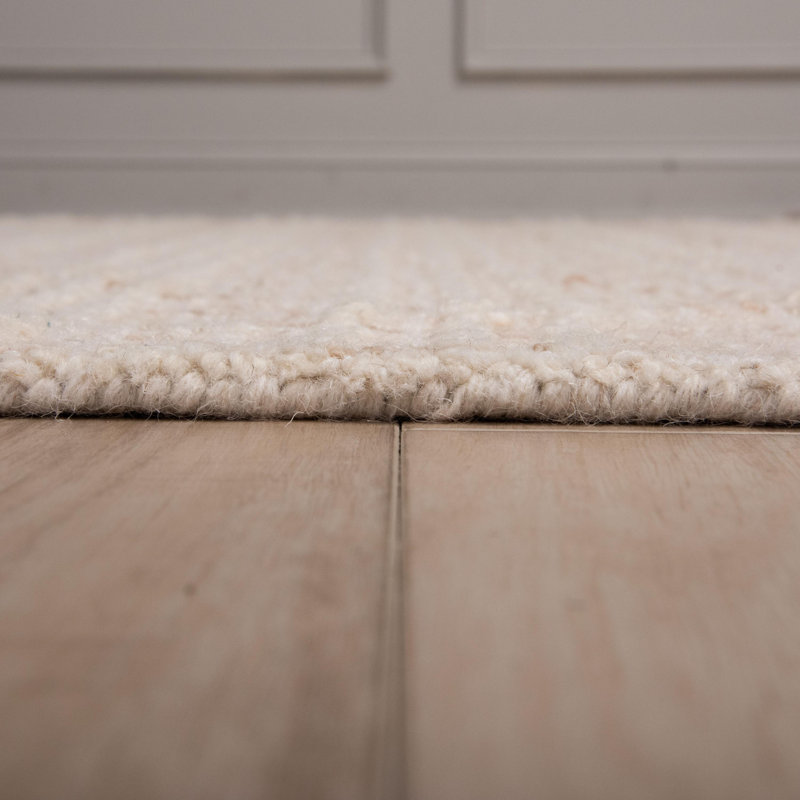 Tapis 100% laine touffeté à la main, Rectangle 8 pi 9 po x 11 pi 9 po