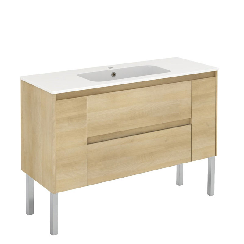 Ambra 47.4'' W Single Vanity, Nordic Oak