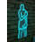 Flexible LED Neon Strip Lights, 11.0 x 23.6 x 0.8 inches | Waterproof IP67, PVC Foam Template, 12V 2A DC Adapter | Built-in Wall Hanging System, Ideal for Home Decor & Party Lighting, 25.2W Power-1540977592