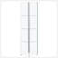Vitrine hexagonale en verre transparent Tenley