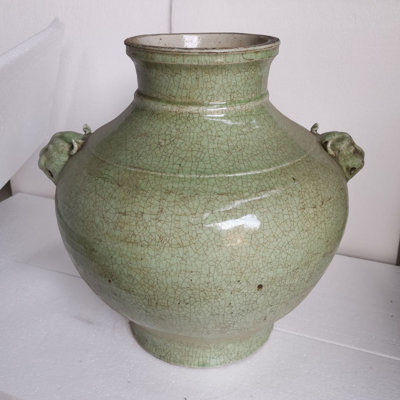 Porcelaine verte 17 po H