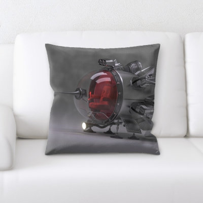 Microsuede Throw Pillow
