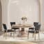 Beatriz Round Pine Wood Dining Table-1214615241