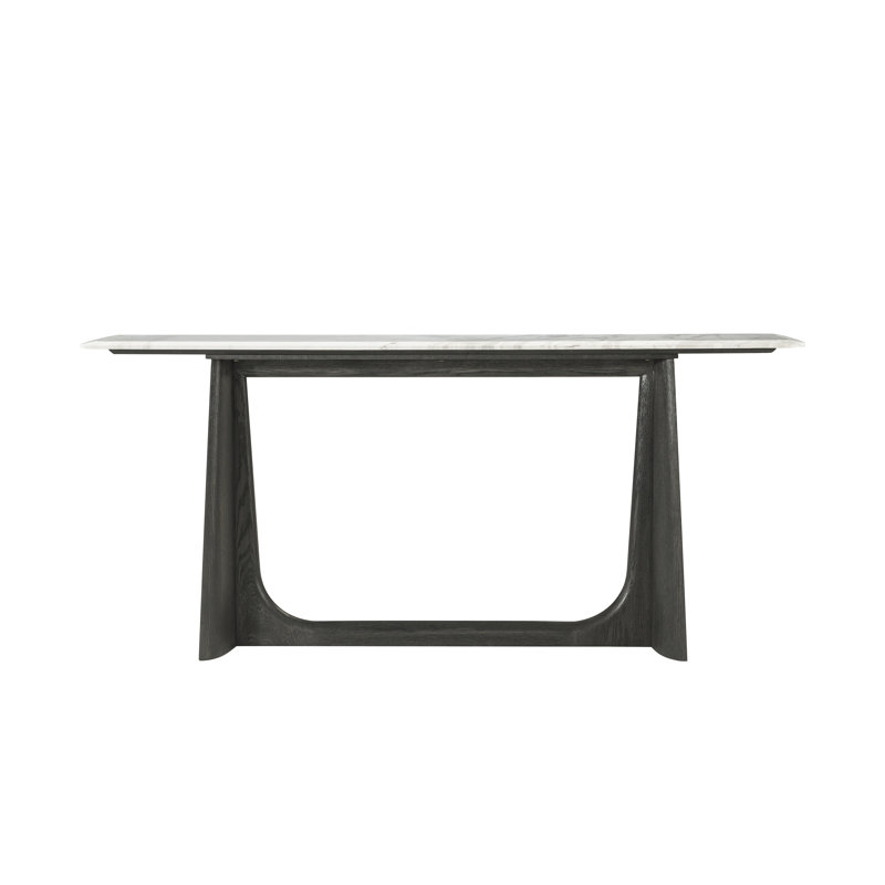 Repose 72'' W Console Table, Charcoal Oak