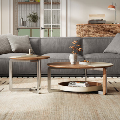 Italian style round tea table