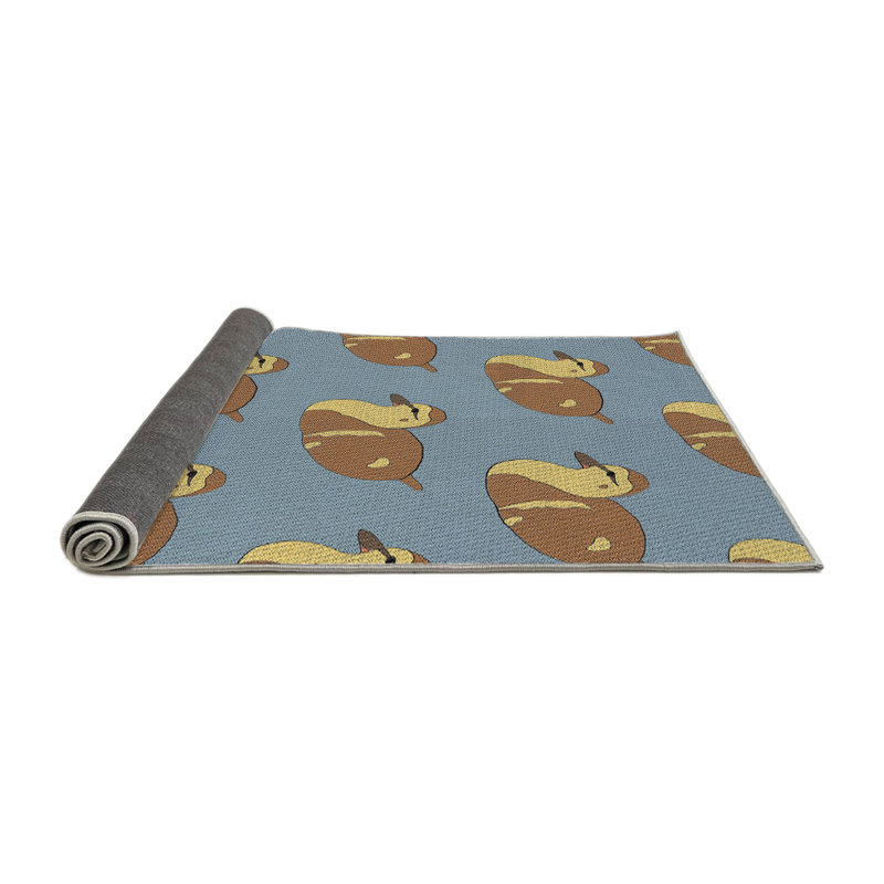 Tapis bleu, Rond 8 pi