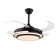 Berardi 42 Inch Retractable Ceiling Fans with Lights and Remote