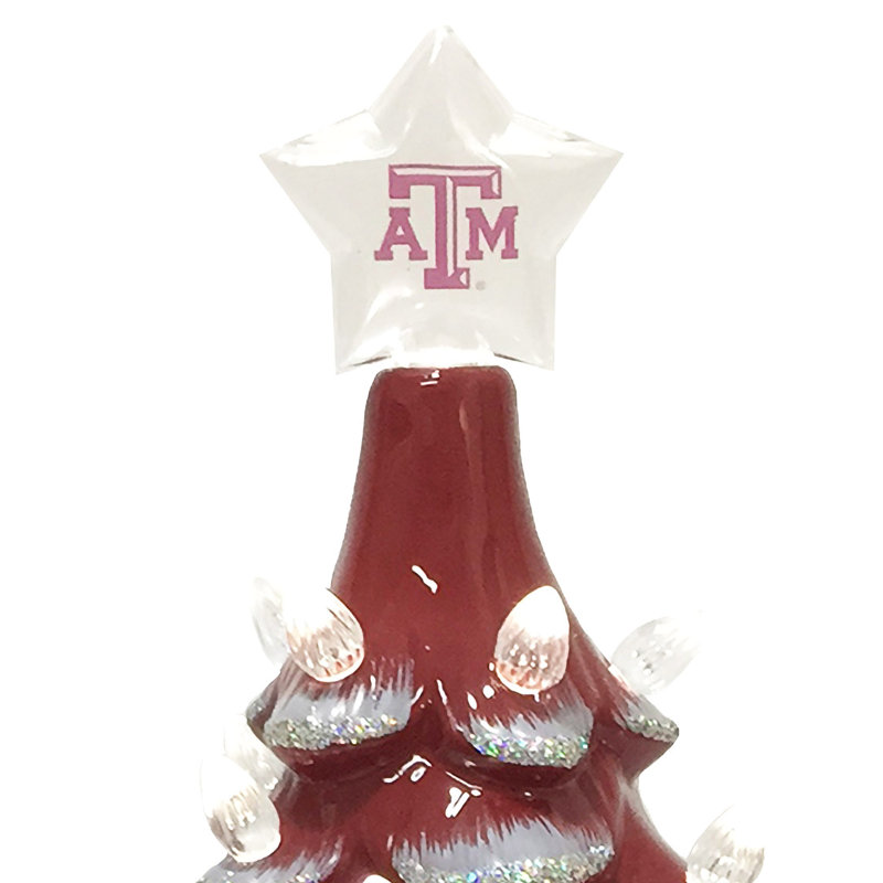 Arbre en céramique NCAA College Spirit, Texas A&M Aggies