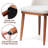 Wood Frame Upholstered Dining Chairs-1913025317