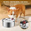 Bouchon d'eau pour chien en acier inoxydable-134159567