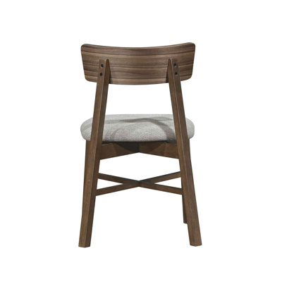 Valencia Elegant Upholstered Solid Wood Dining Chair (Set of 2)