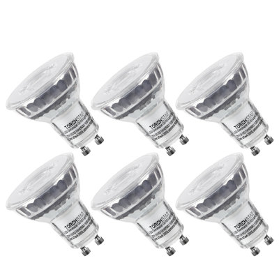 4.5W (50W Eqv.), MR16 LED Light Bulbs, Daylight 5000K, Dimmable Recessed Track Lighting Bulbs, UL Listed, GU10/Bi-pin Base
