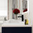 35.92'' Single Bathroom Vanity with Resin Top-186108017