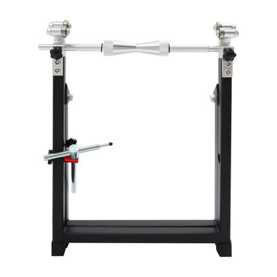 Support de balançoire pliable pour pneus de moto avec accessoires, support d'équilibrage de roues en acier stable pour mécanicien de garage bricolage