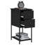 Kewstoke 32cm W Iron Bedside Table-1642312333