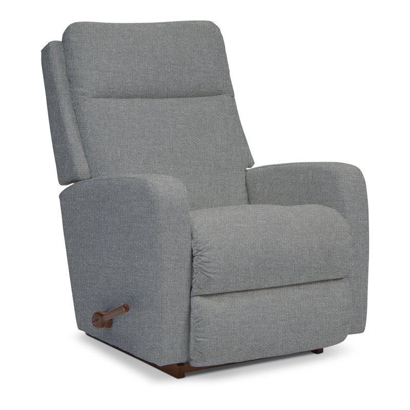 Finley Manual Rocking Recliner, Light Gray