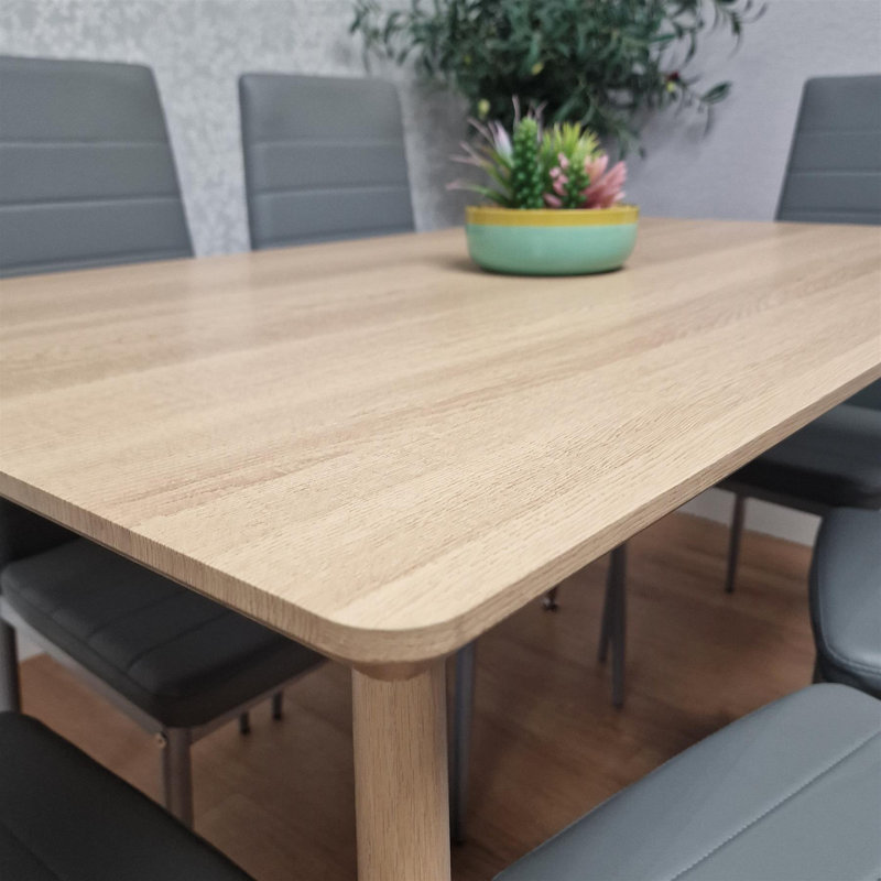 6 - Person Dining Set, Grey