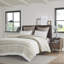 Ensemble d'édredon en coton rustique avec capitonnage en chenille 3 pièces Rustic Farmhouse