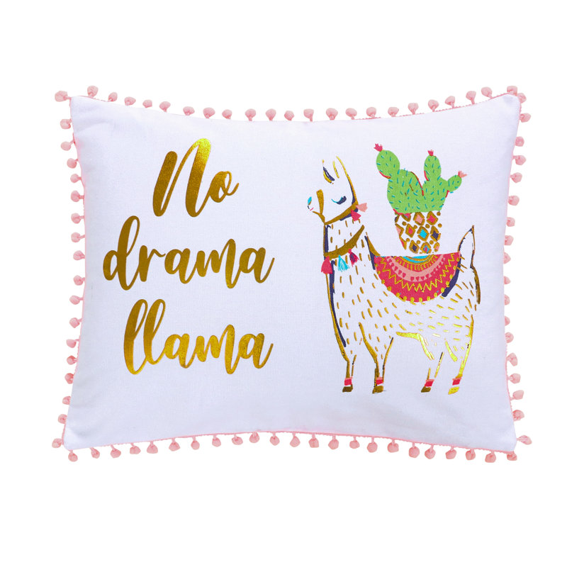 Lima Llama No Drama Pillow