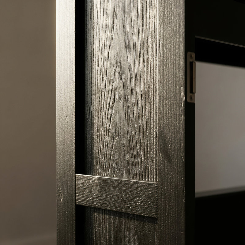 Grand lit escamotable avec armoires de rangement, noir, Grand lit, Noir