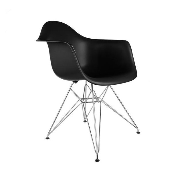 Caceres 18'' H Armchair, Black