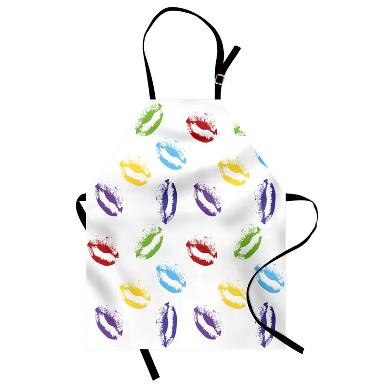 Multicolore East Urban Home, tablier coloré unisexe