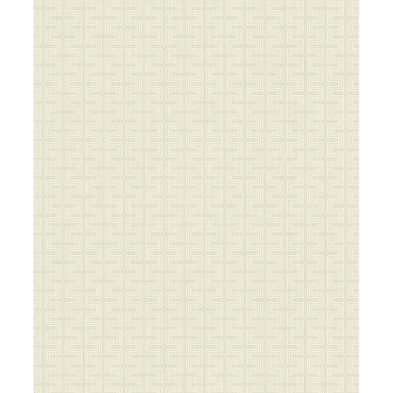 Papier peint non tissé Seabrook Designs Ueno, Avoine métallique