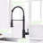 Touchless Automatic Kitchen Faucet - Smart, Hands , Black, Ceramic Filler, Brass, Model Smart Touchless, Stylish Look-184687883