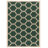 Arneshia Geometric Green/Beige Indoor / Outdoor Area Indoor/Outdoor Area Rug-1072356633