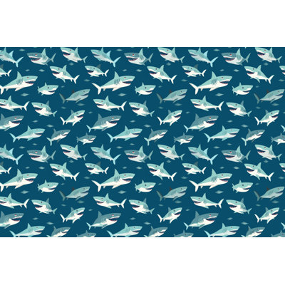 Shark Blue Bedding