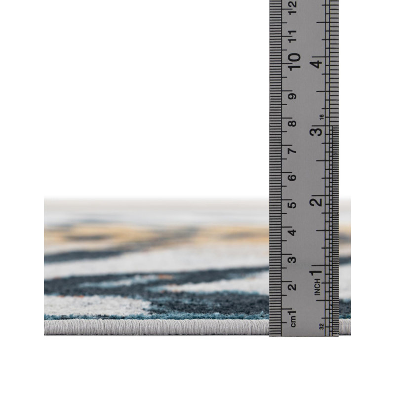 Animal Print Indoor Rug, Square 7'10"