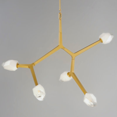 Lustre linéaire moderne à 5 lumières Dreanda