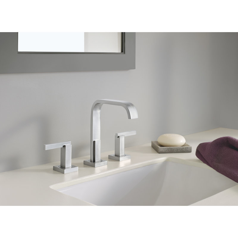 Robinet pour salle de bain Sirius, Nickel brossé