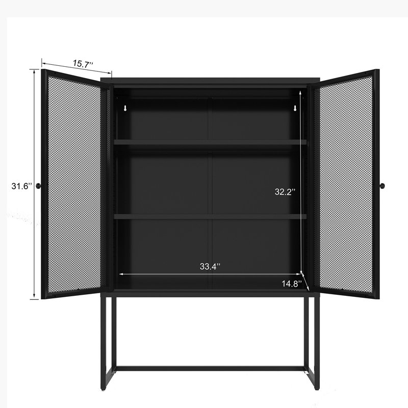 Hermana Metal Accent Cabinet