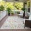 Tapis floral intérieur / extérieur lavable à la machine Chantille ACN2480-750457820-750457814
